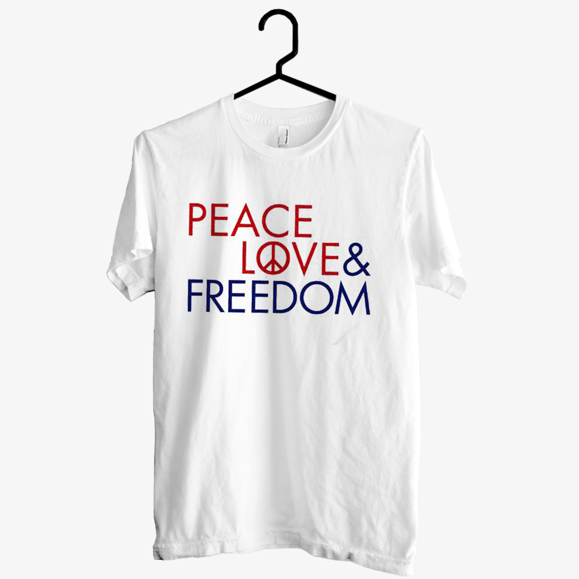 Peace Love & Freedom T shirt
