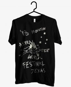 Travis Scott Look Mom I Can Fly Festival Texas T shirt