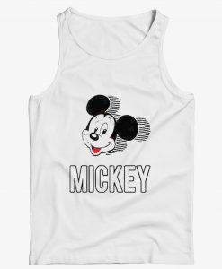 Big Mickey Mouse Head Tank Top
