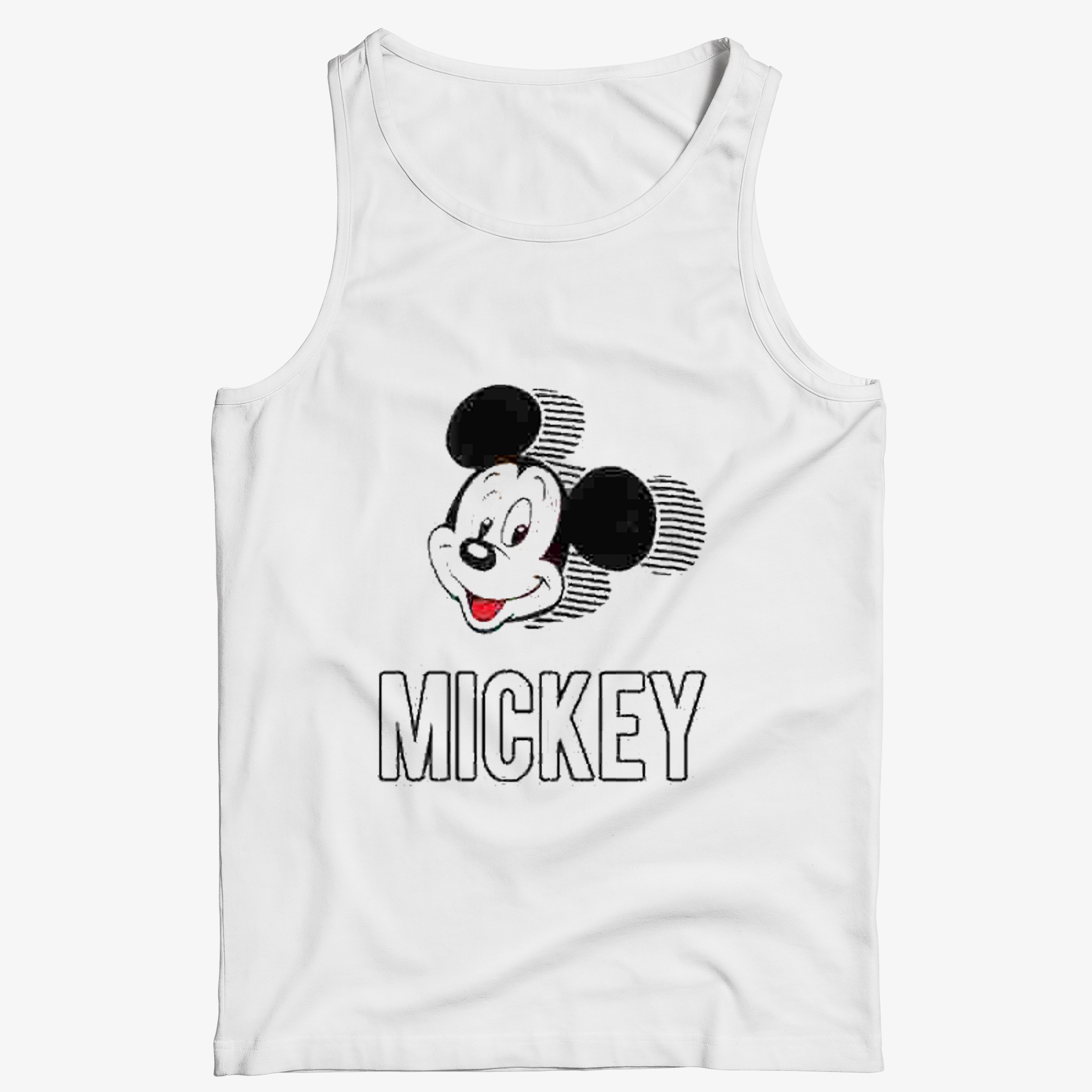 Big Mickey Mouse Head Tank Top