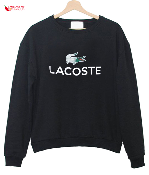 Lacoste Black Sweatshirt