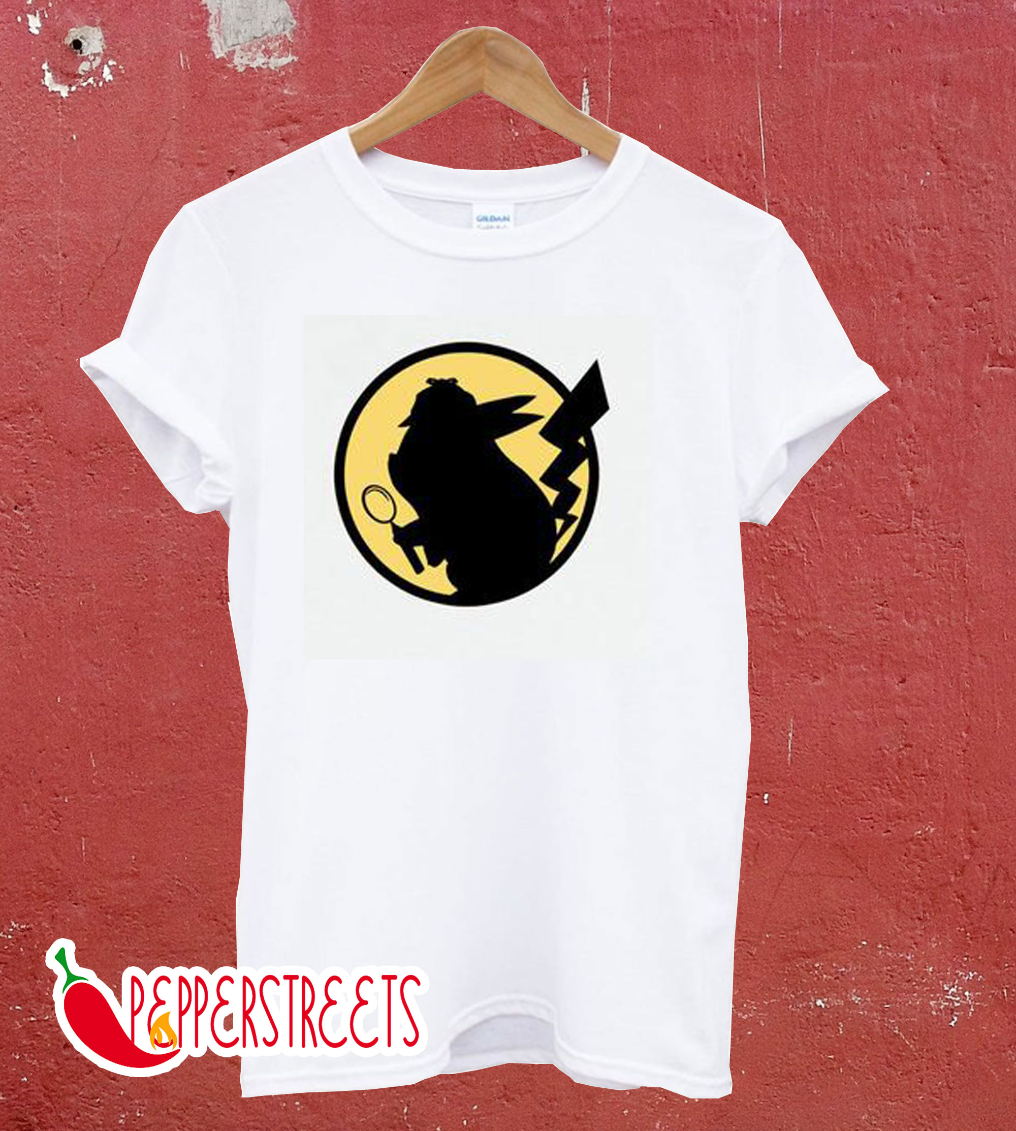 t shirt detective pikachu