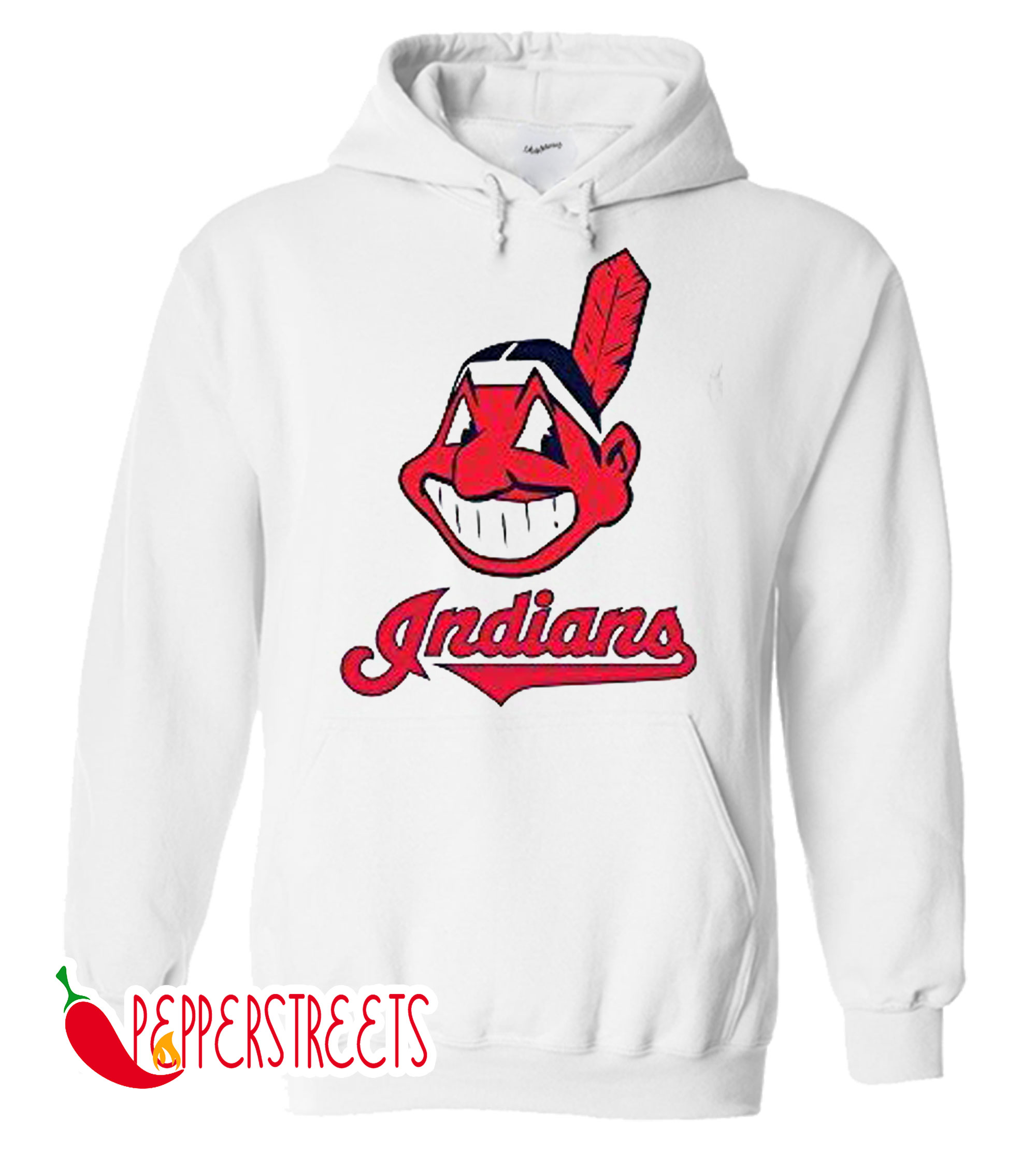 Men's Cleveland Indians Skateboard Hoodie