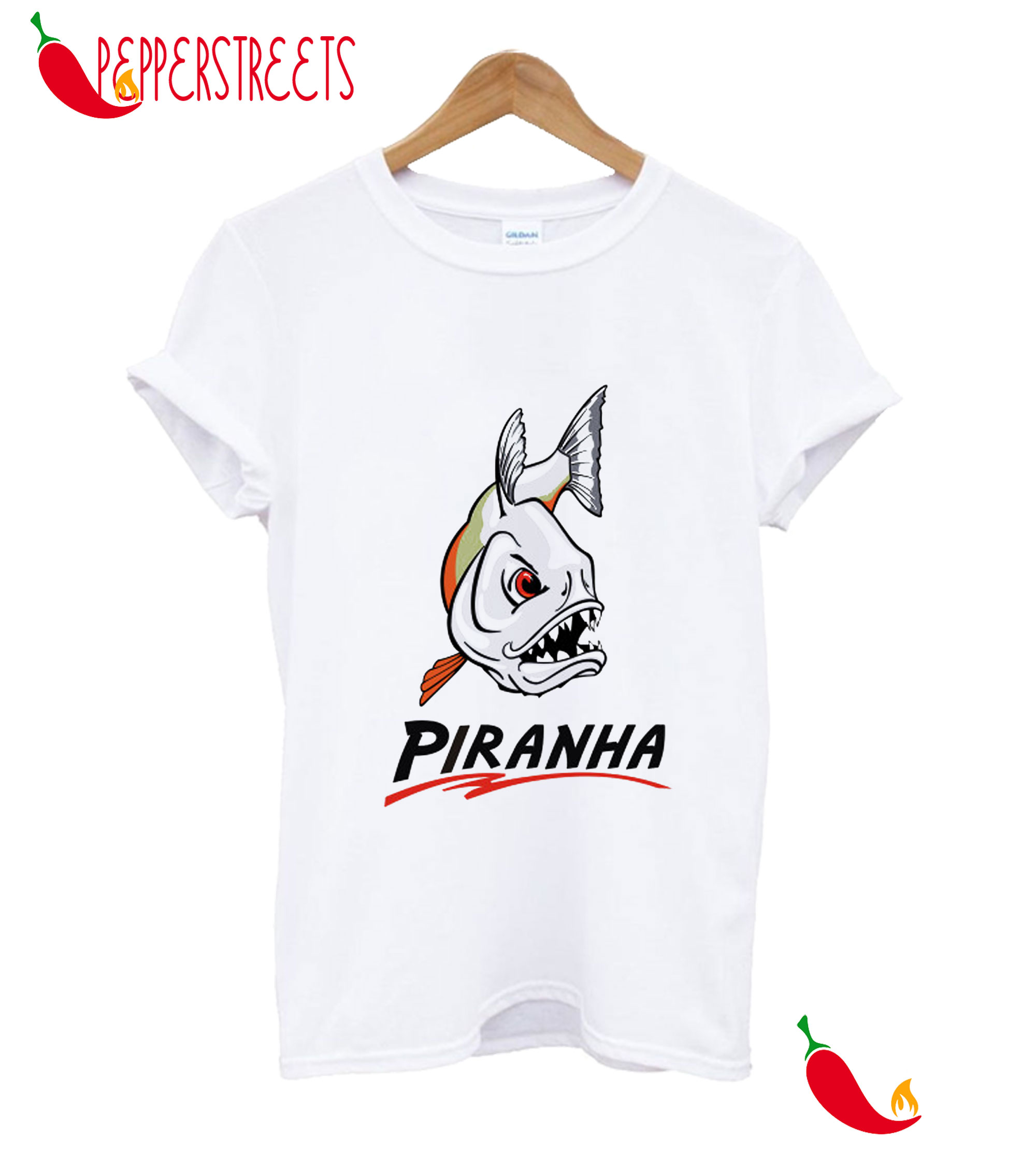 exodus piranha shirt