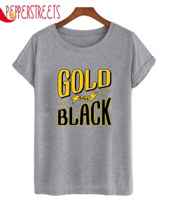 Gold And Black T-Shirt