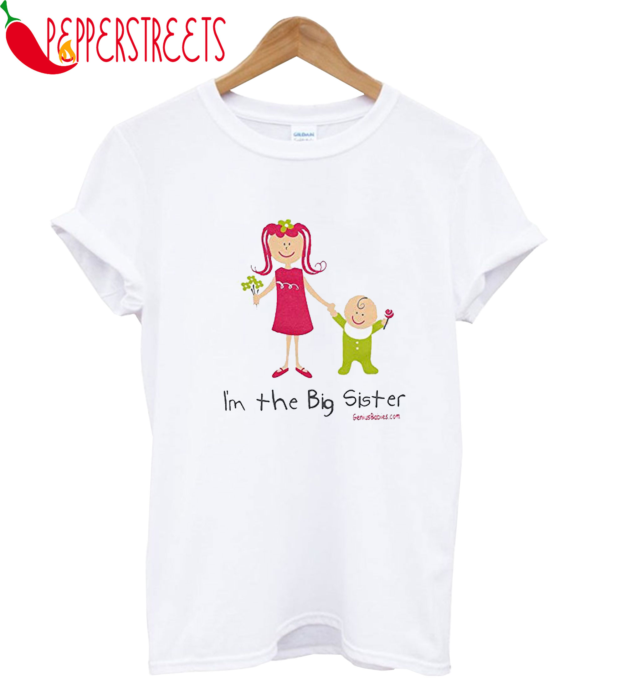 I'm The Big Sister T-Shirt Best Quality Amazing Not Bad