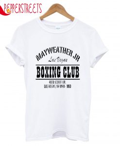 Mayweather Jr Las Vegas Boxing Club 4020 Sciff T-Shirt
