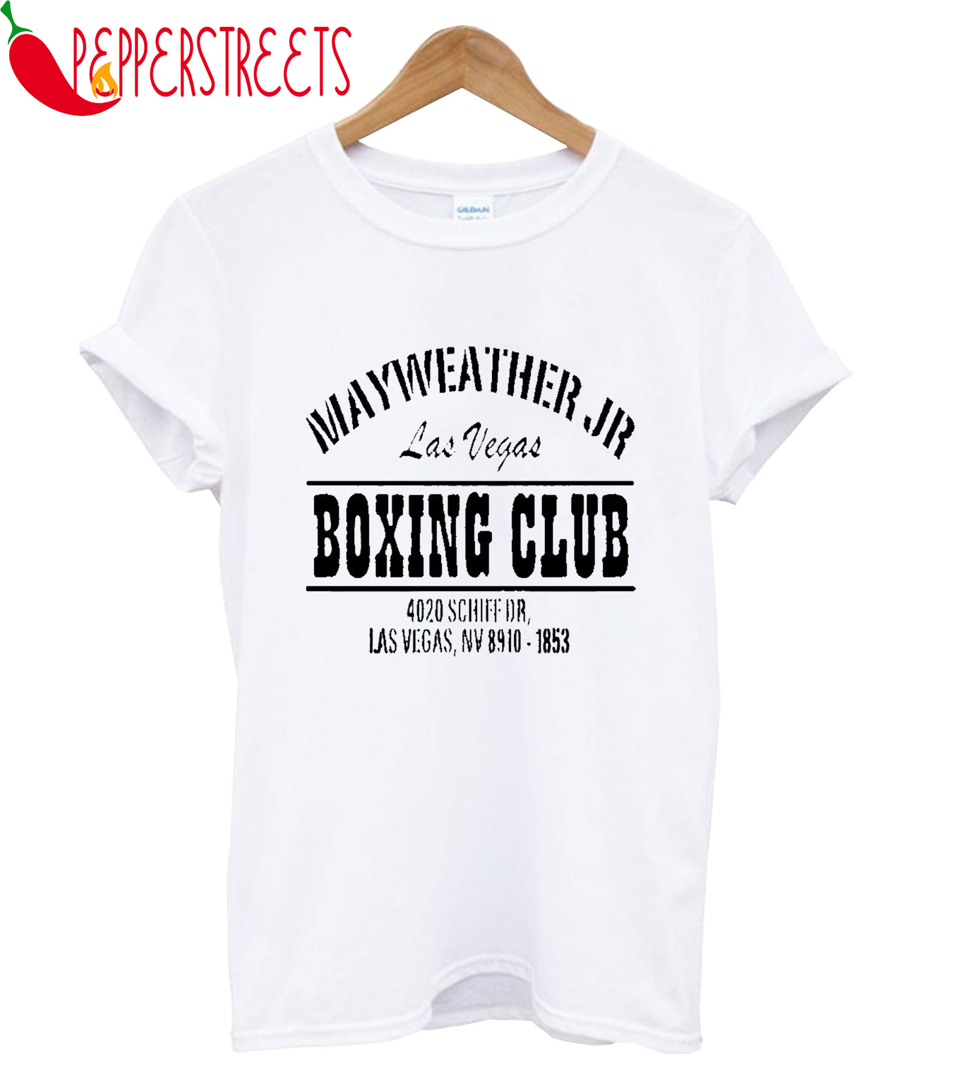 mayweather boxing club shirt