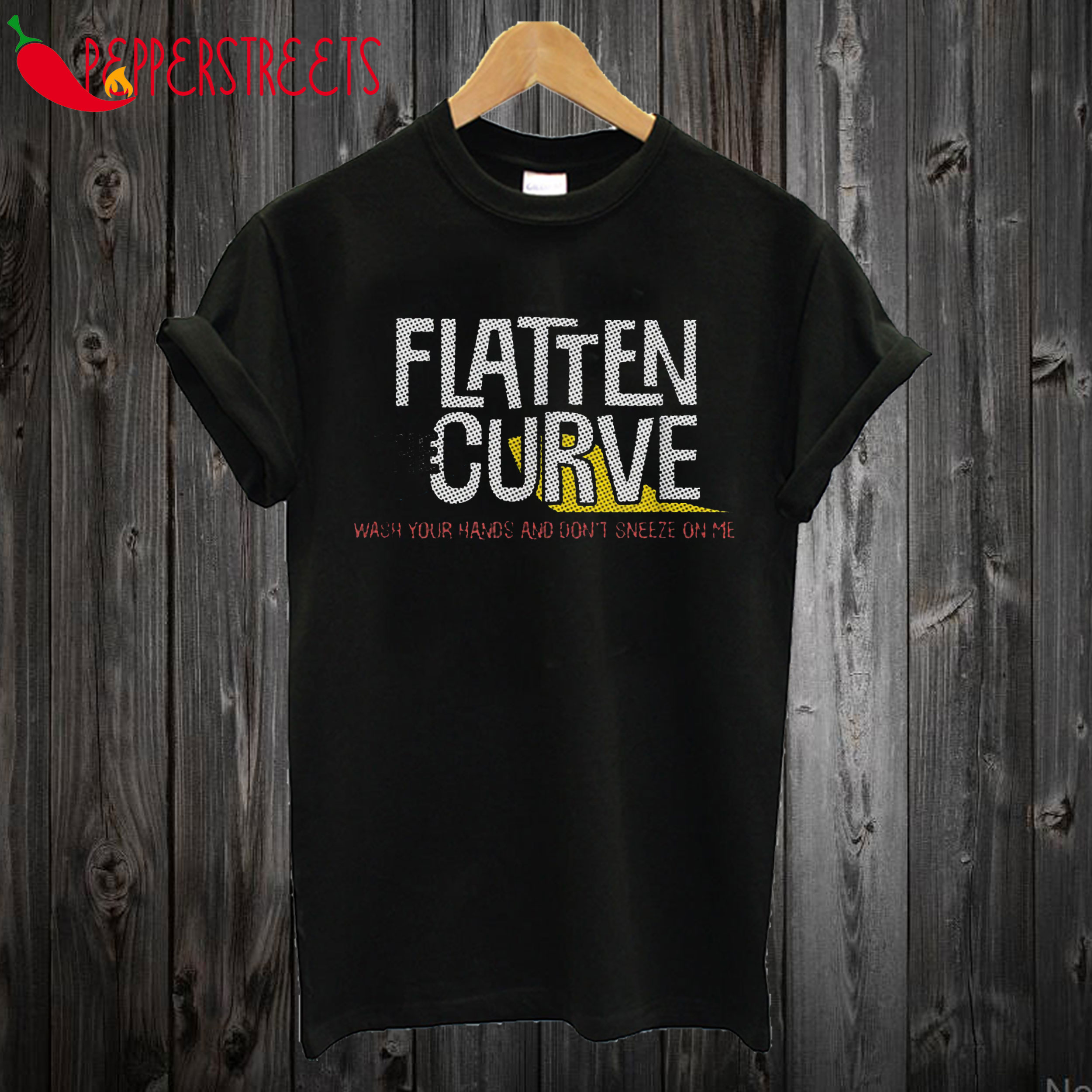 two weeks to flatten the curve t shirt