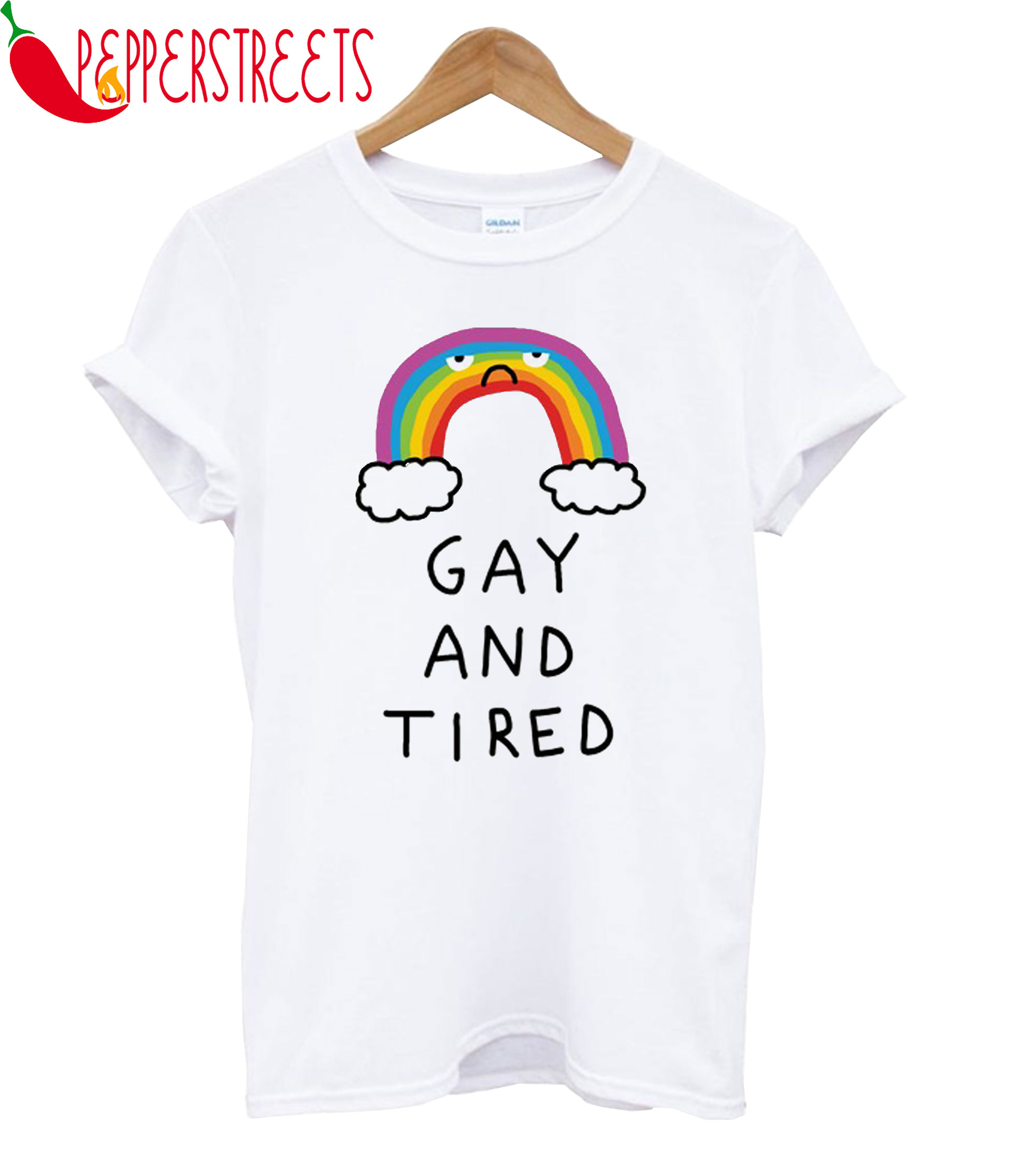 gay and tired shirt