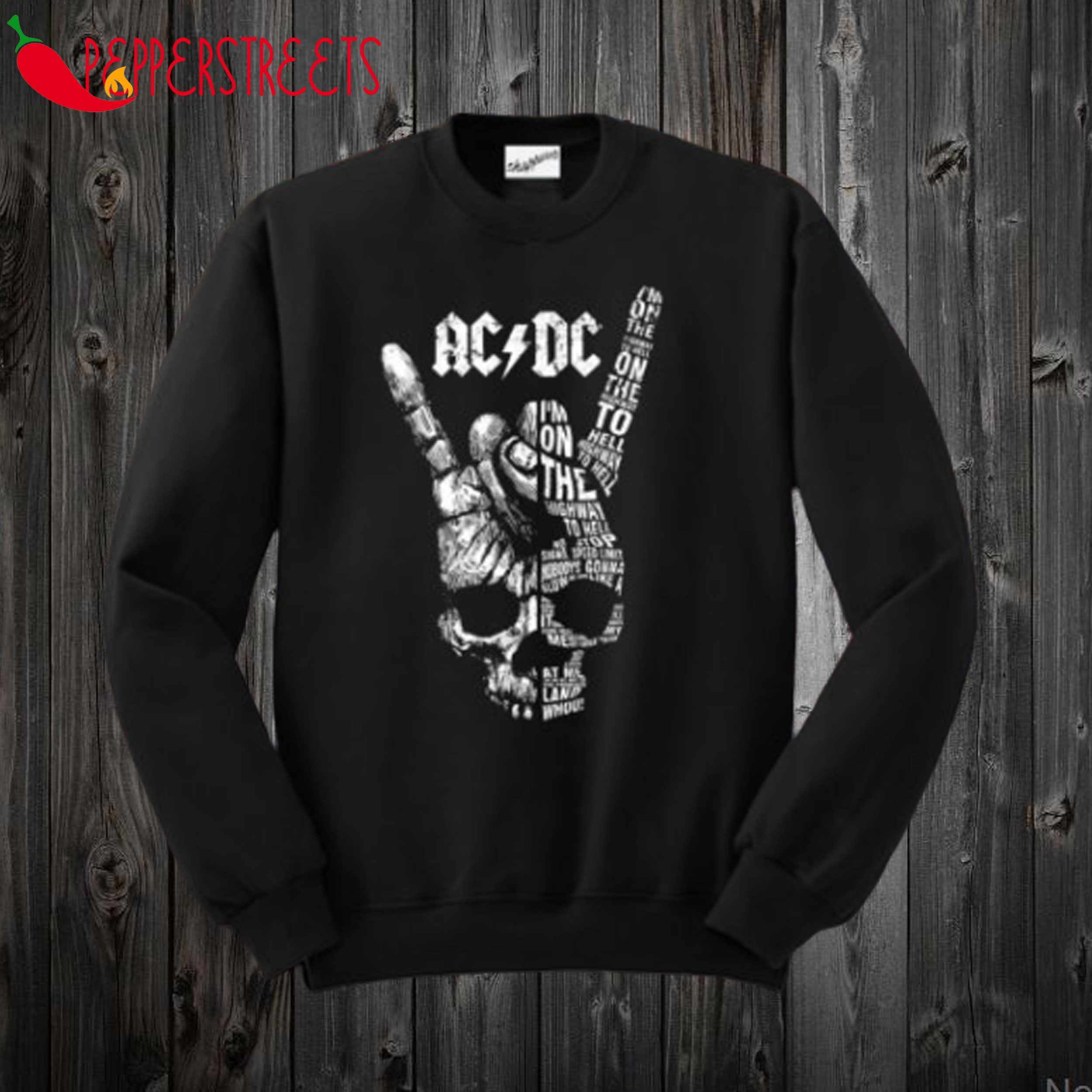 AC DC Black Sweatshirt