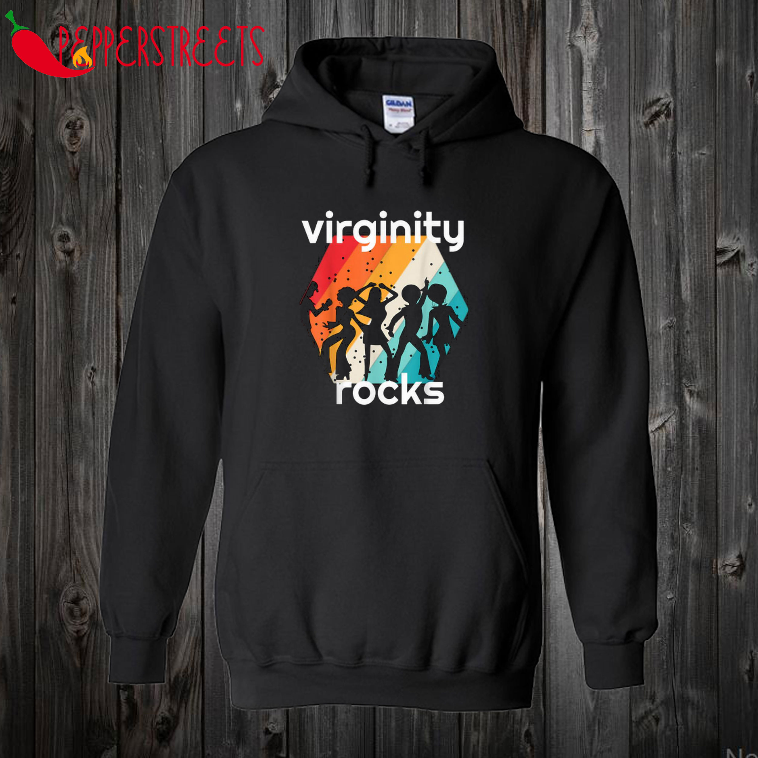 virginity rocks sweat shirt