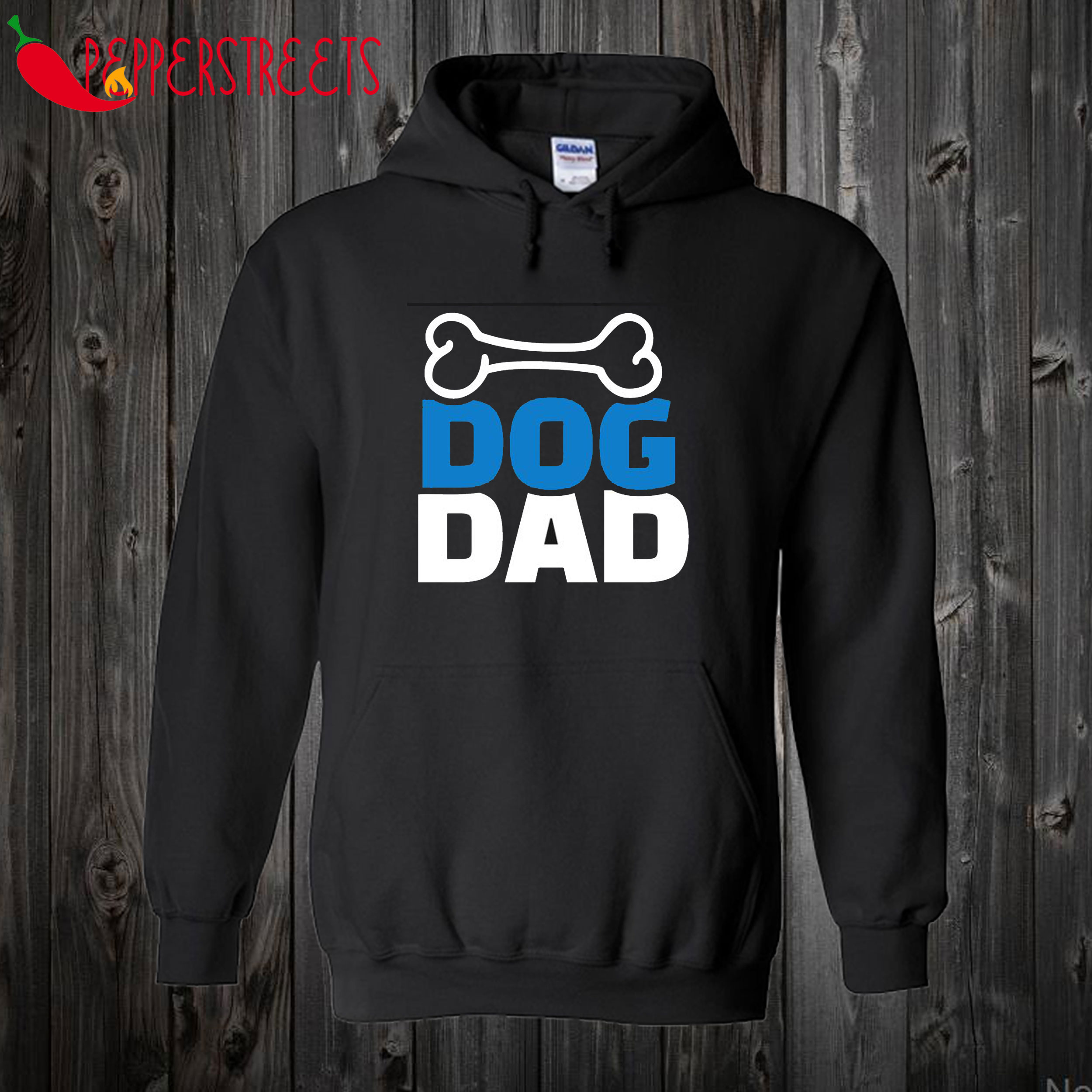 Dog Dad Pullover Hoodie