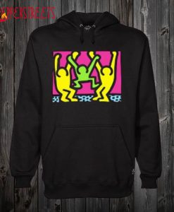 Keith Haring Dancing hoodie