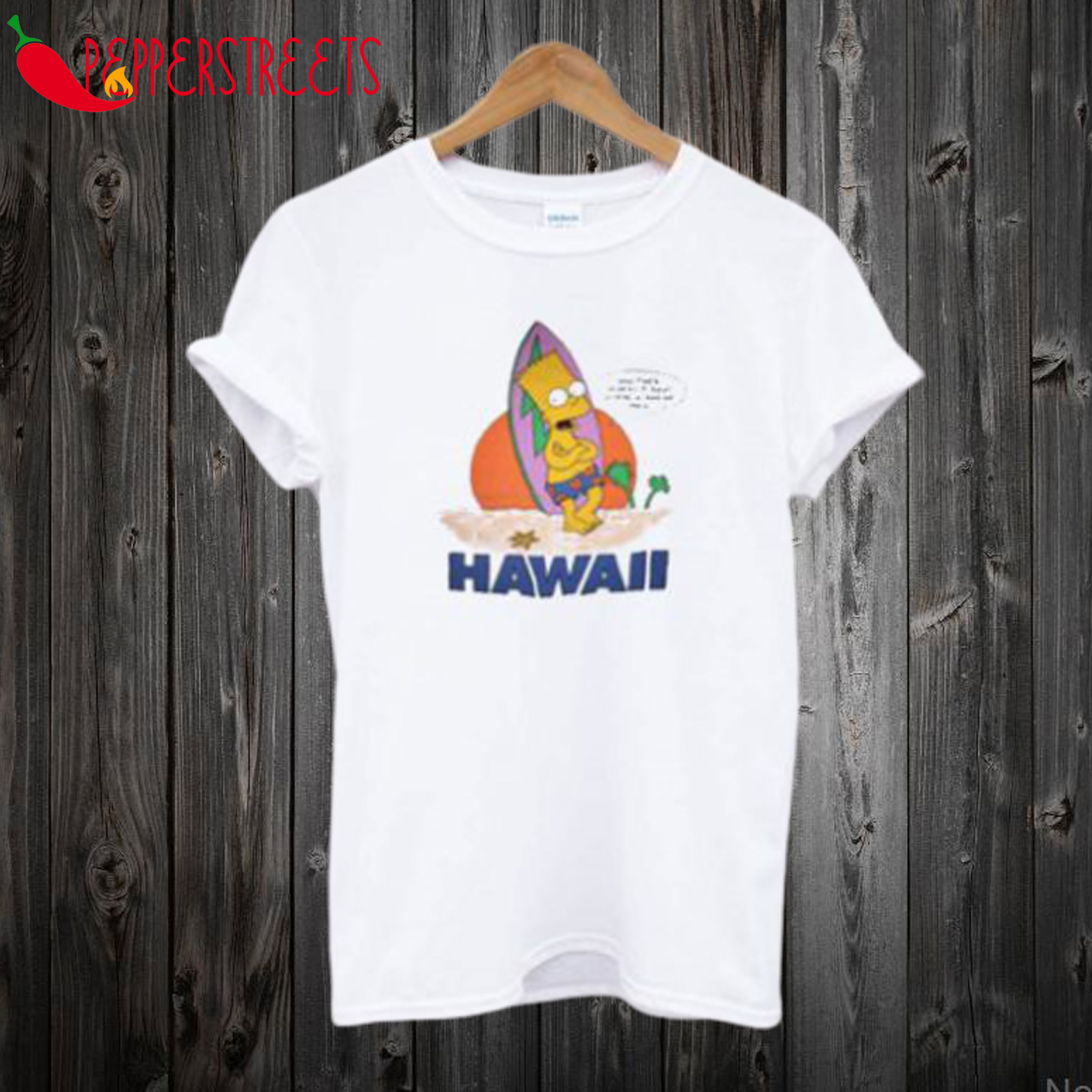 bart simpson hawaiian shirt