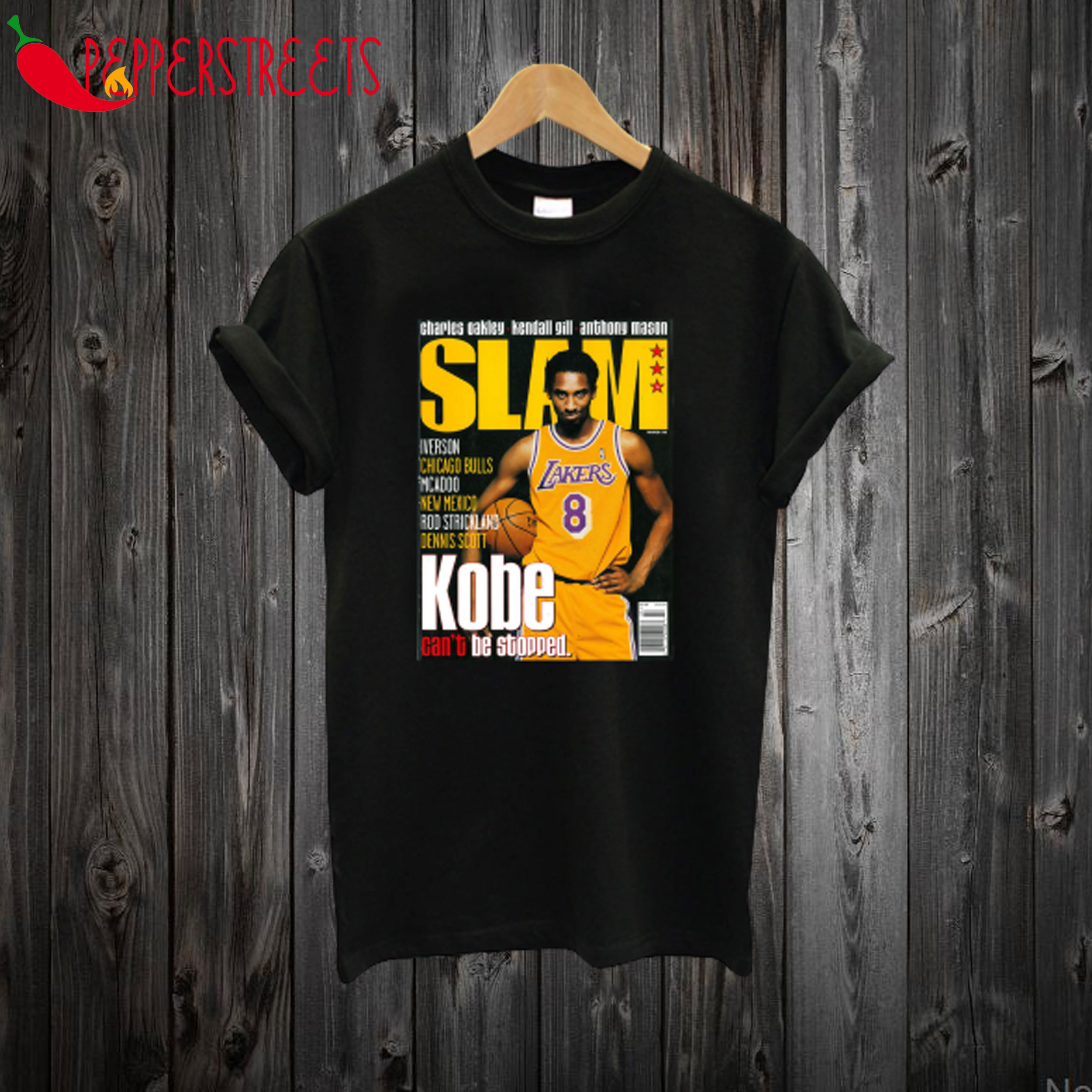 kobe on fire shirt