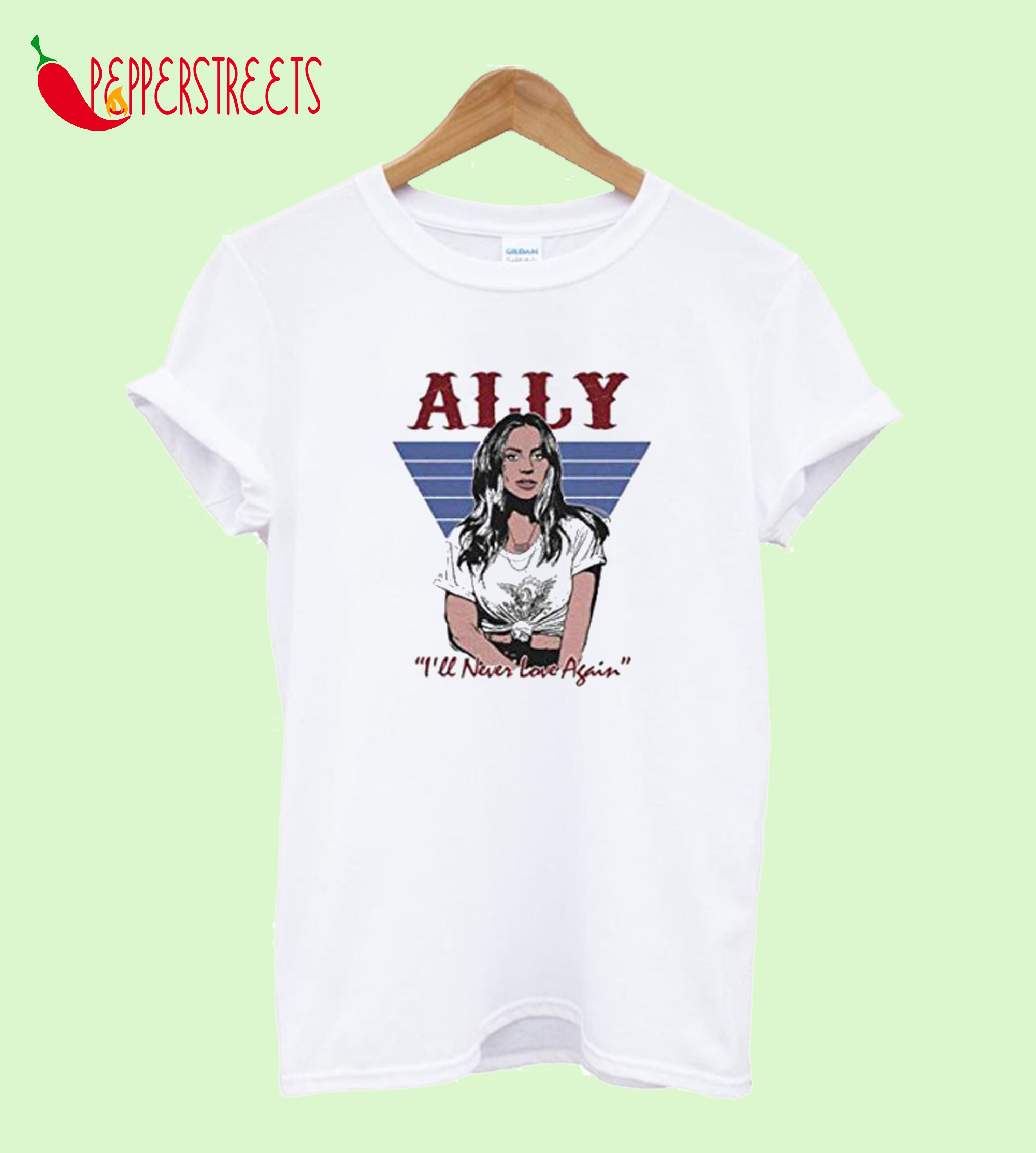 ally white shirt