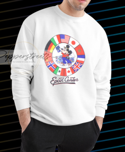 80’s Vintage Disney Epcot Center Mickey Mouse Sweatshirt NF