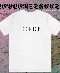Lorde T-shirt TPKJ1
